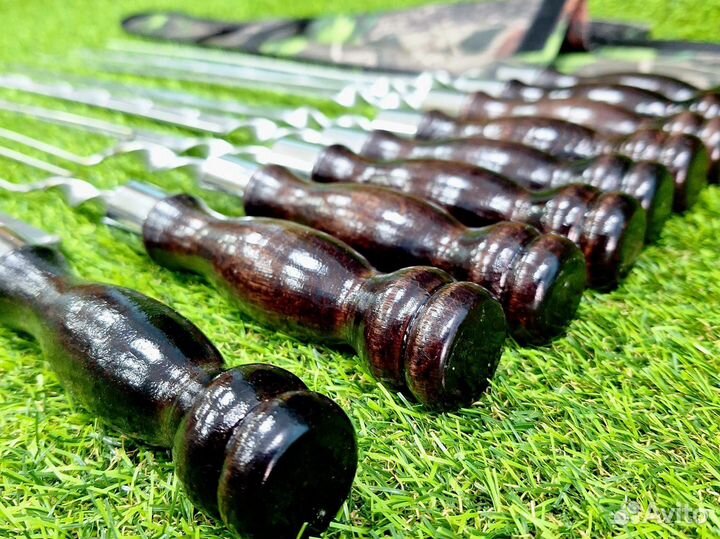 Набор шампуров в чехле Блэк Зай