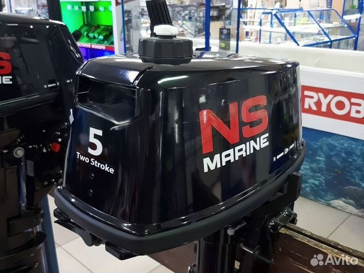 Лодочный мотор nissan marine NM 5 B DS