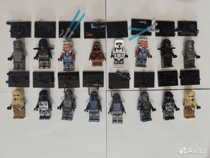 Lego фигурки по вселенной Star Wars