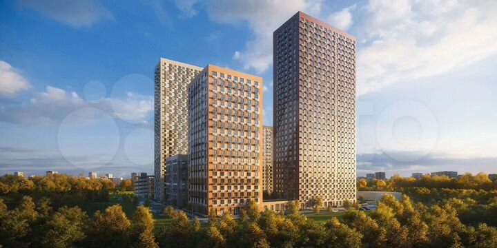 Квартира-студия, 23,7 м², 2/33 эт.