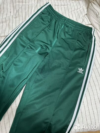 Брюки Adidas Originals зеленые