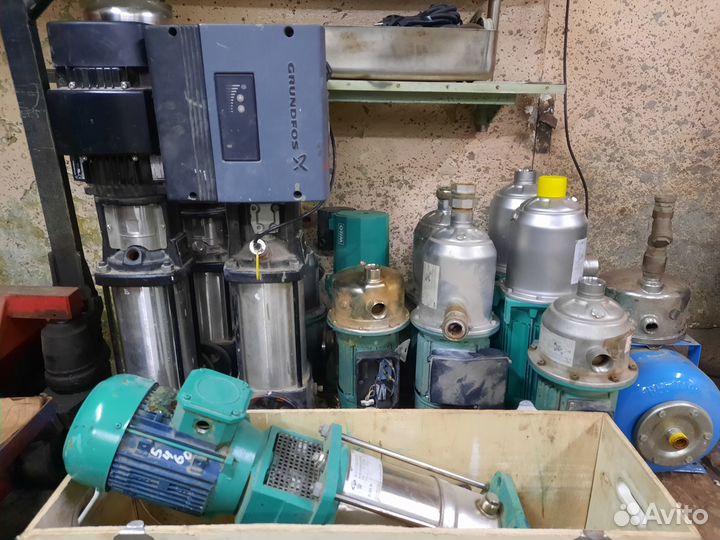 Ремонт водяных насосов, насосных станций