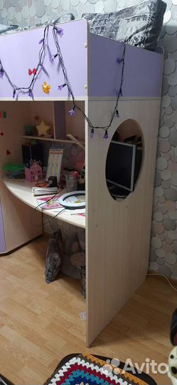 Кровать чердак