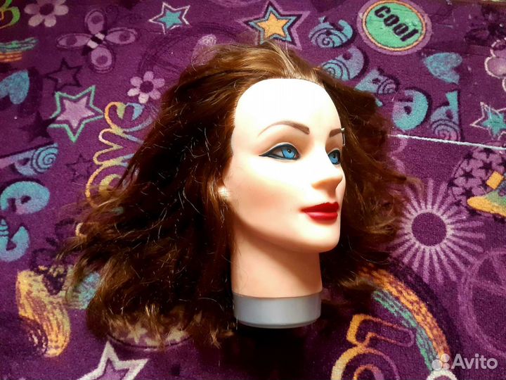 Голова манекен для причёсок и макияжа