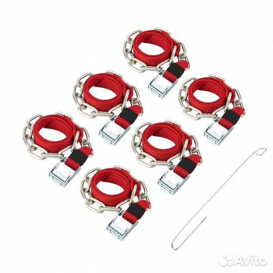Цепи (браслеты) противоскольжения rexant для крос