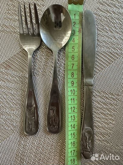 Набор столовых приборов детский