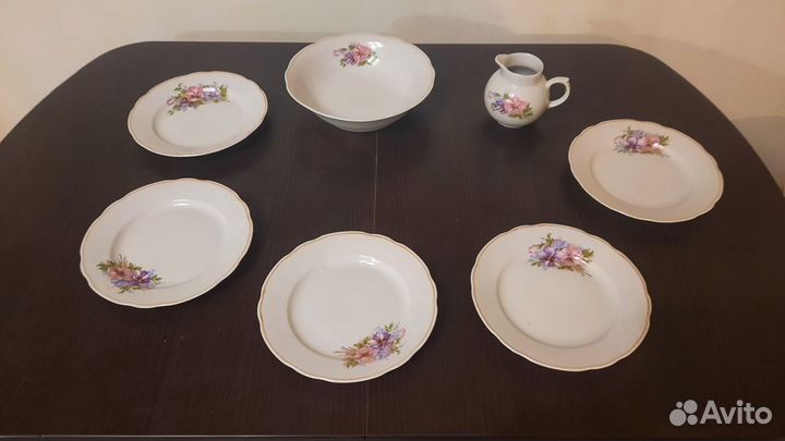 Остатки сервиза Дулево