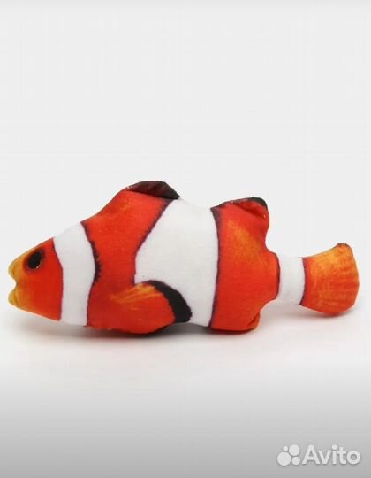 Мягкая игрушка имитация рыбы (Антистресс)