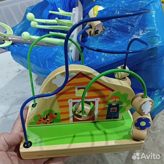 Деревянный лабиринт Toys Lab Веселая ферма отлич
