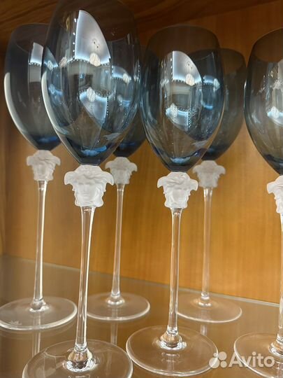 Бокалы versace medusa lumiere