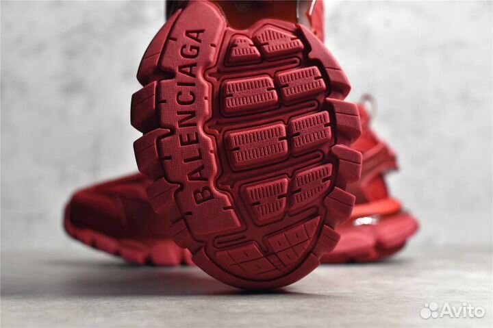 Balenciaga track red