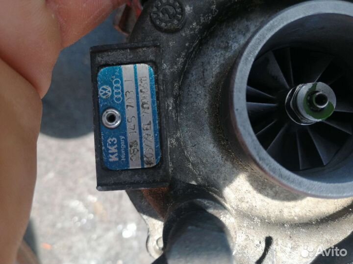 Турбина на audi a4 1.8 амб