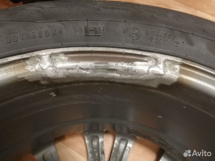 Диски r17 BMW x1 e84 +зима