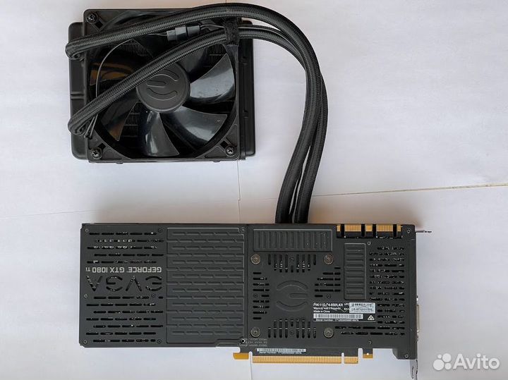 Видеокарта evga GeForce GTX 1080 Ti SC2 hybrid 11G