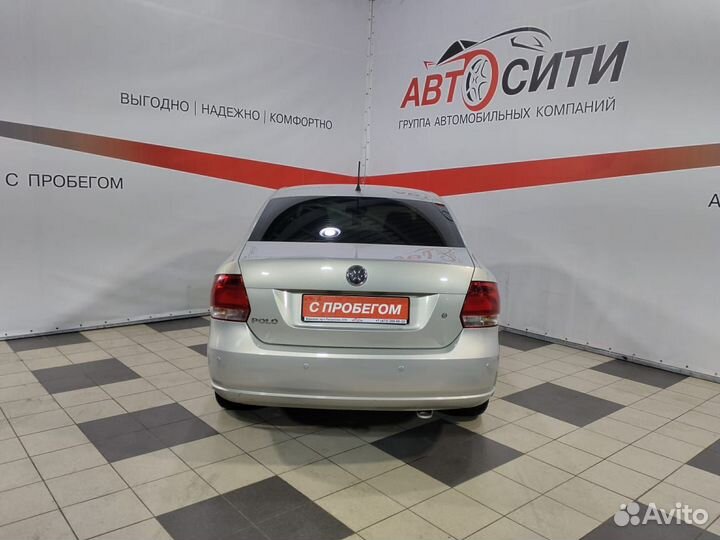 Volkswagen Polo 1.6 AT, 2015, 80 801 км