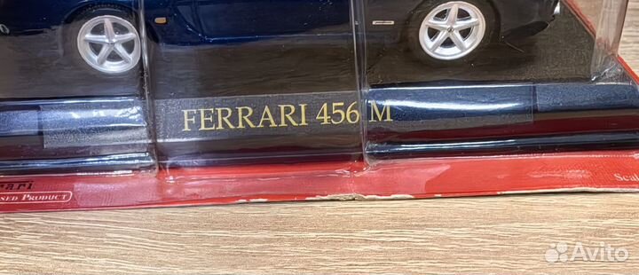 Модель машинки 1 43. Феррари ferrari 456 M