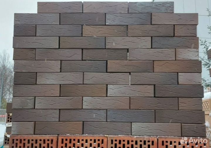 Клинкерный кирпич форматом 1нф