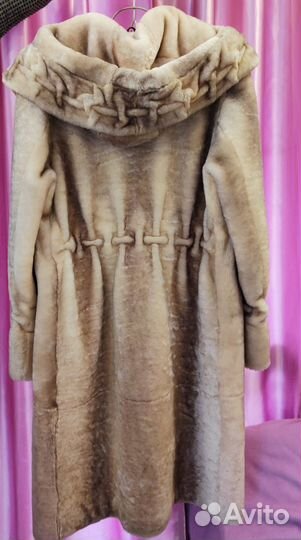 Шуба мутоновая 54