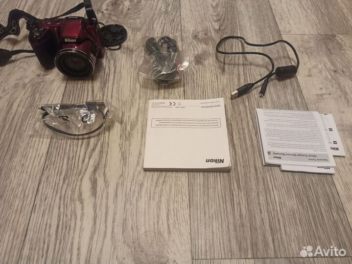 Фотоаппарат Nikon coolpix l810, красный