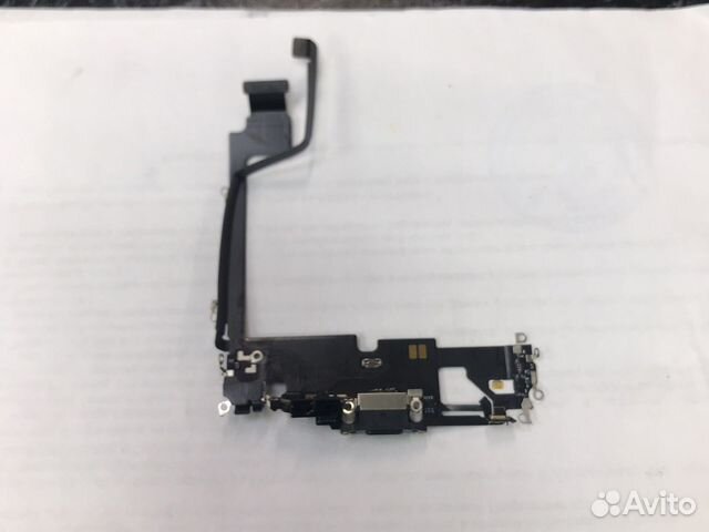 Нижний шлейф зарядки iPhone 12 pro max