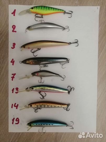 Подам воблеры