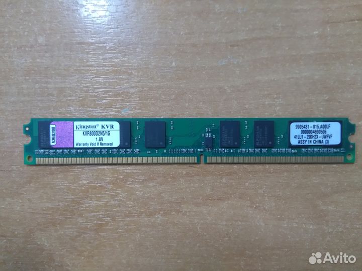 DDR2 1Gb 800MHz Kingston