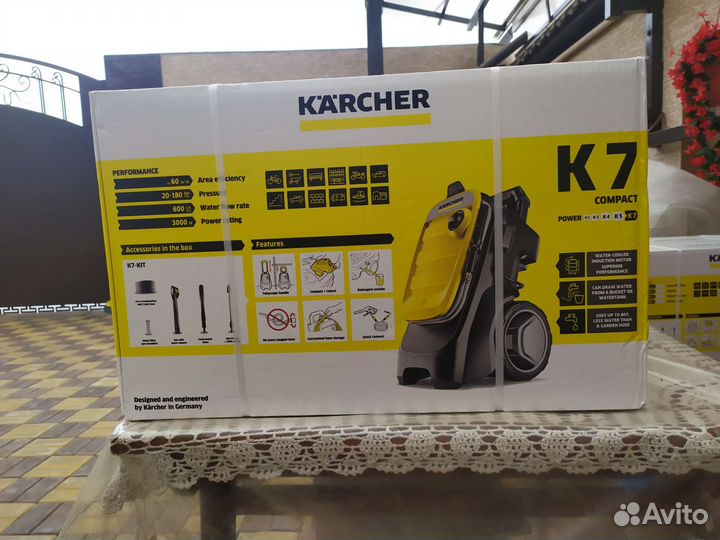 Мойка высокого давления karcher k 7 compact