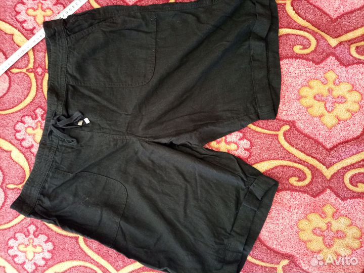 Шорты из натуральной ткани 48/50