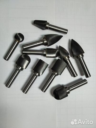 Борфрезы твердосплавные (шарошки)
