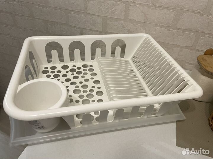 Сушилка для посуды IKEA с подносом