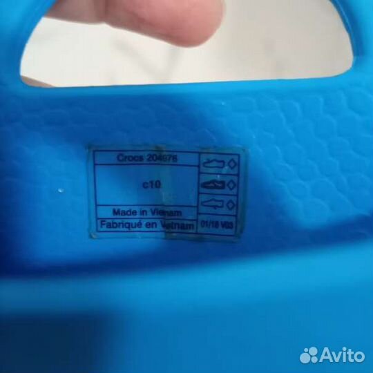 Резиновые сапоги crocs c10