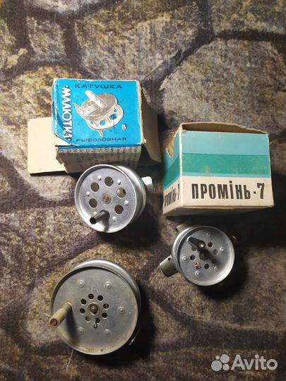 Катушка рыболовная СССР