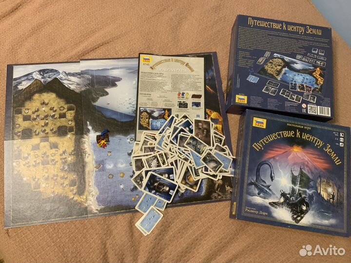 Путешествие к центру земли - Настольная игра