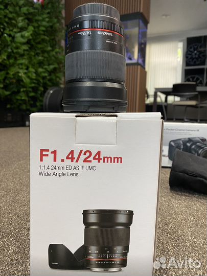 Объектив samyang 24mm f/1.4