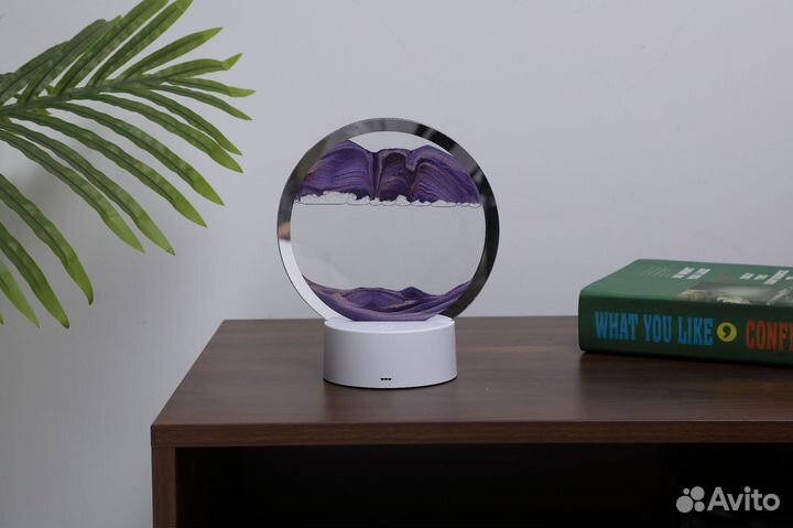 Ночник картина из песка с подсветкой лампа