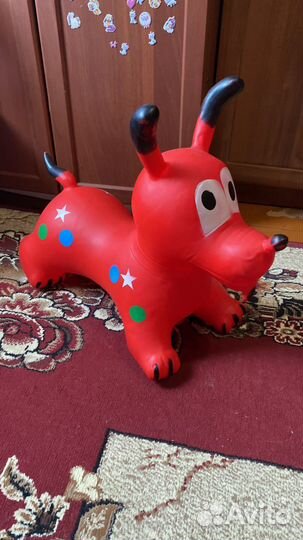 Резиновый попрыгун «Собачка»