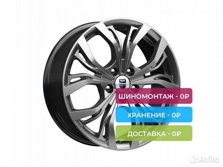 R15 5x100 6J ET38 D57,1 Rapid Аламида оригRapid (к