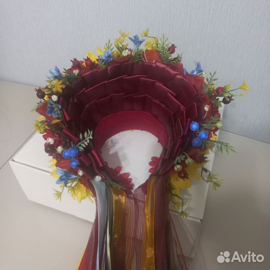 Венок на голову из цветов