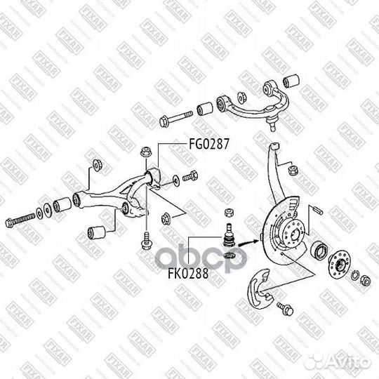 Опора шаровая MB W164/W251 06- нижн.лев./прав