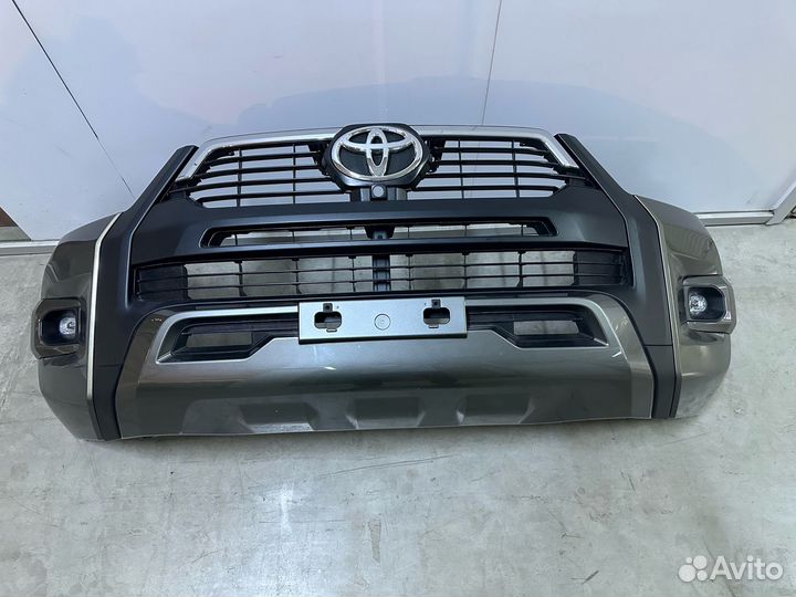 Бампер в сборе Black Onyx GR-sport Hilux 2020-2023