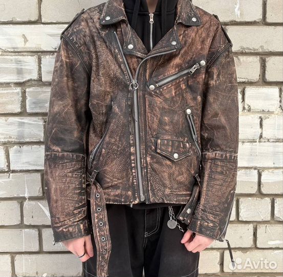 Кожаная куртка косуха