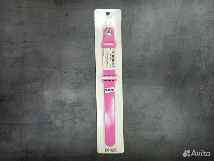 Ремешок Sport TPU Apple Watch 38-40mm (Розовый 30)
