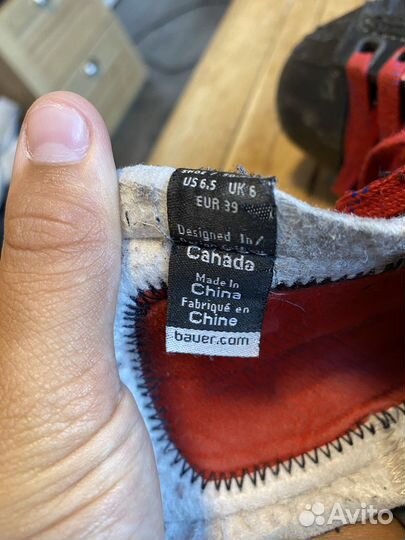 Коньки bauer vapor 1x