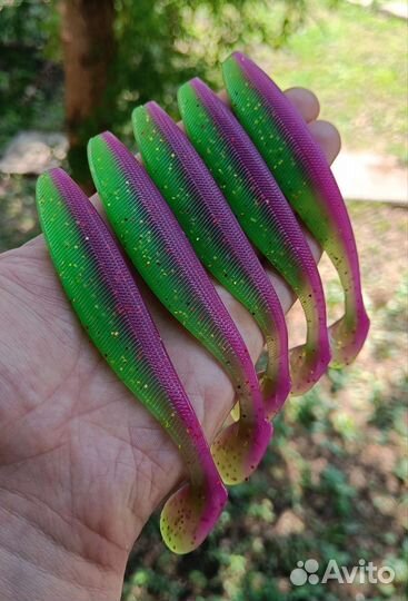 Силиконовые приманки Реплика Fox Rage Firetails