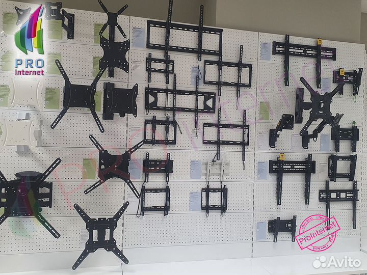 Кронштейн тв поворотно наклонный 23-42