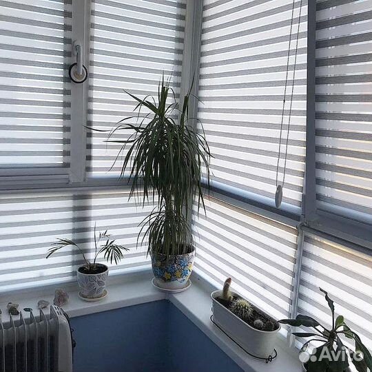 Жалюзи и рулонные шторы, Плиссе, Римские шторы