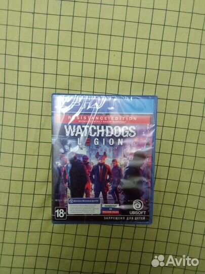 Watch dogs: Legion Resistence Edition PS4