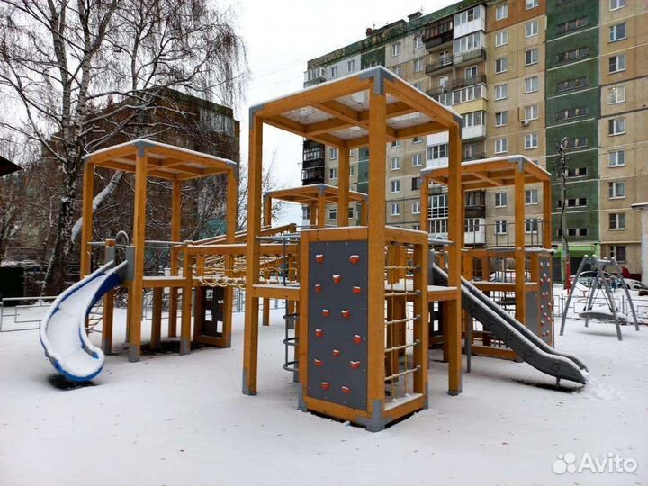 Детские площадки и малые архитектурные формы