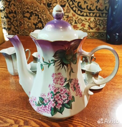 Антикварные фарфоровые чайники 1950 г СССР