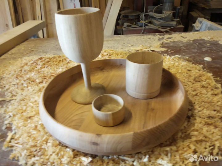 Посуда деревянная